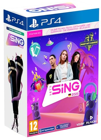 Let's Sing 2025 German Version (+ 2 Mics) (Playstation 4) (AT-PEGI)