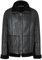 Valcuer 1887 Herren Lammfelljacke PETER aus echtem Leder, Lammfell, Fell, ideal als warme Winterjacke - bequem, warm und hochwertig in Schwarz, in Gr. 50