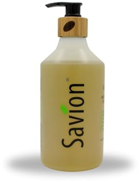 2x Savion Let it Rain Flüssigseife | Bio & Vegan | Für Haut & Haar | Hanf & Rizinusöl (2)