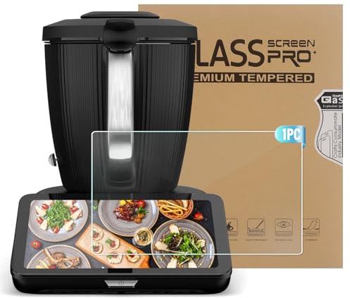 Sun3drucker Schutzfolie kompatibel mit Vorwerk Thermomix TM7, Displayschutz-Folie glasklare Displayschutzfolie für Thermomix TM7 Zubehör, Ultra-Dünn, Anti-Kratzer, 1 Stück
