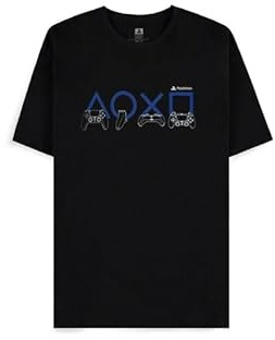 Playstation Controller Männer T-Shirt schwarz Fan-Merch, Gaming