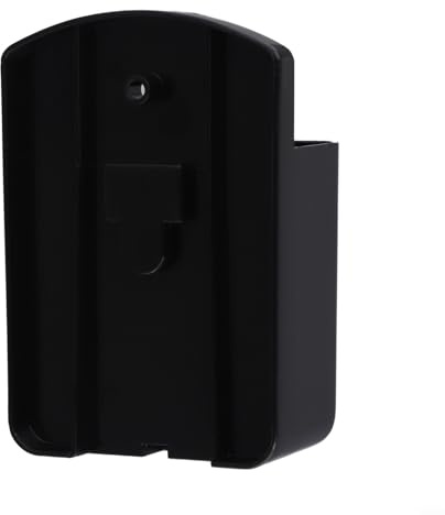 Support de télécommande, boîte de rangement murale pour climatiseur, organiseur en ABS blanc avec design peu encombrant (noir)