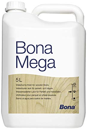 BONA Mega seidenmatt 5 L, halbmatt, 5 Liter, 5