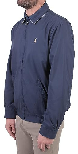Ralph Lauren Herren BI Swing WB (New FIT) W/PP Bomberjacke, Blau (French Navy A4560), X-Large (Herstellergröße: 42)