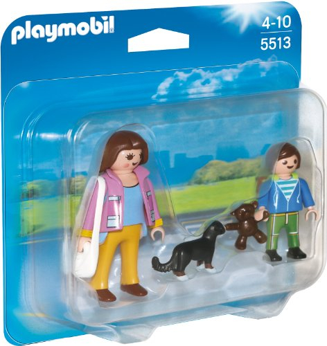 PLAYMOBIL 5513 Duo Pack Mama mit Schulkind