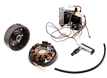 SET Umrüstsatz VAPE (M-G-V) Roller SR50, SR80 auf 12V 35/35W (ohne Batterie und Leuchtmittel)