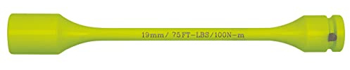 KS Tools 515.1484 1/2 Torsions-Drehmomentbegrenzer-Stecknuss, 19mmx100Nm