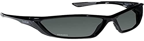 Bollé Tactical Polarized Anti-Beschlag-Okular-Swat, PC, Mikrofaser-Etui und Tragetasche, Schwarz