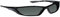 Bollé Tactical Polarized Anti-Beschlag-Okular-Swat, PC, Mikrofaser-Etui und Tragetasche, Schwarz