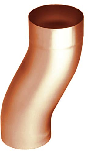 Sockelknie mit 60 mm Ausladung Kupfer in den Größen 76, 80, 87 und 100 mm (100 mm)