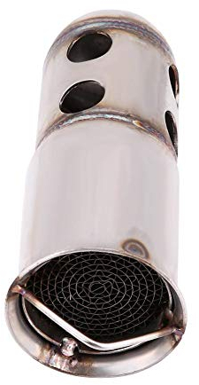Broco DB Killer Auspuff 51 mm Motorrad Universal Rohr Schalldämpfer DB-Killer Noise Eliminator Stil 1