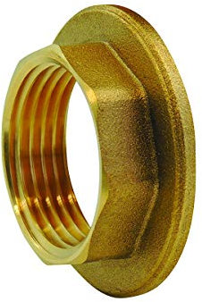 Contre écrou à plateau en laiton - 3/4''