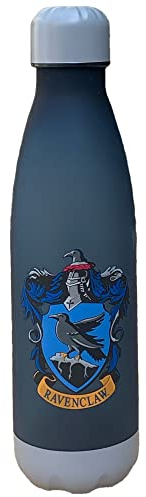 CARTOON Bottiglia in plastica riutilizzabile, Harry Potter, Corvonero, BPA Free, borraccia da 650 ml, tappo svitabile