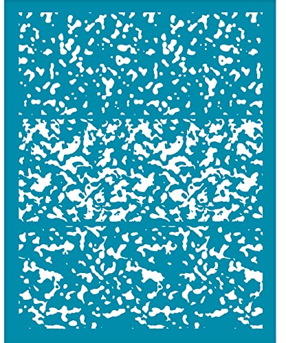 OLYCRAFT 10x12.7cm Ton Schablonen Tarnmuster Siebdruck Für Polymer Ton Geschichtete Tarn Siebdruck Schablonen Netz Transfer Schablonen Florales Netz Schablone Für Polymer Ton Schmuckherstellung