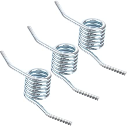 Supvox Torsionsfeder 3 Stück Wagenheber Ersatzfedern 3 Tonnen Wagenheberfeder Wagenhebergriff Feder Metallgriff Werkzeugzubehör Silber Zubehör Federwerkzeuge Für Anhang Silber Metall