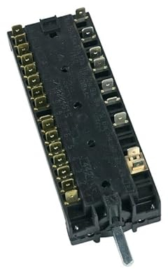 LUTH Premium Profi Parts Backofenschalter kompatibel mit Neff 00493266 Wahlschalter B&S 30115/2 für Herd