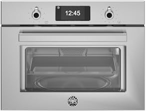 Bertazzoni Professional Series F457PROMWTX 46cm High, Built In Combination Microwave Oven - Stainless Steel