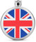 Edelstahl Flachmann Union Jack Whiskeyflasche Schnapsflasche Hip Flask Für Whiskey Rum Wodka 9x9cm
