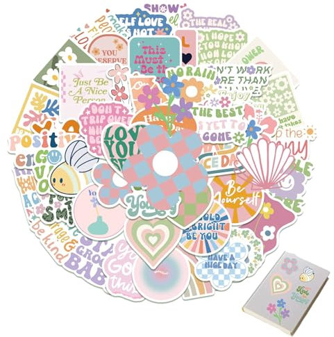 Gruvox 100PCS Pink Motivational Stickers Waterproof Stickers Pop Singer Decal Pop Music Theme Lovely Trendy Cute Aesthetic Stickers Laptop Book Skateboard Water Bottles Guitar Phone Suitcase