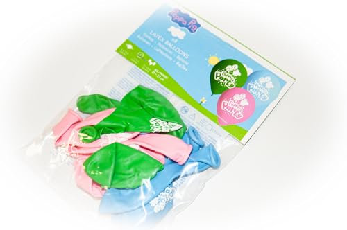 BeenSmile Peppa Wutz Luftballons – Geburtstagsdeko für Kinder – Peppa Wutz Party Deko Set für 2 3 Jahre – Latex Ballons für Mädchen & Jungen – Peppa Wutz Geburtstag