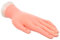 Housoutil Main D'entrainement Manucure, Silikon Main Gauche Pour Nail Art Manucure, Flexible Fausse Prothèse Pour Ongle Pour Débutants, Ajustable Prothèse Onglerie Entraînement Pour Salon Maison