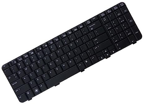budiniao Tastiere da Ufficio Tastiera da Gioco Toetsenbord con digitazione fluida Sostituzione Adatta per Laptop Compaq Presario CQ71