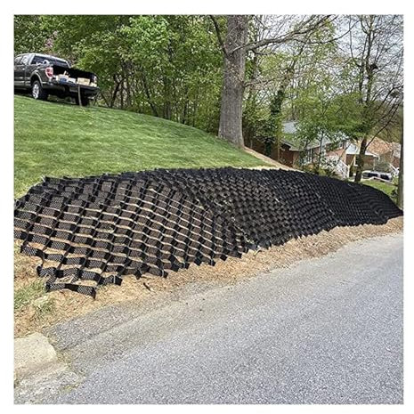 Kiesgitter Kiesmatten Kieswaben Kies Und Pflastergitter Stabilisator 5cm 10cm, Bodenpflasterung Im Freien Gitter/ Einfahrt Mit Steilem Gefälle Pflastersteine/ Erbsenzement-Schlamm-Kontroll-Gitter Für