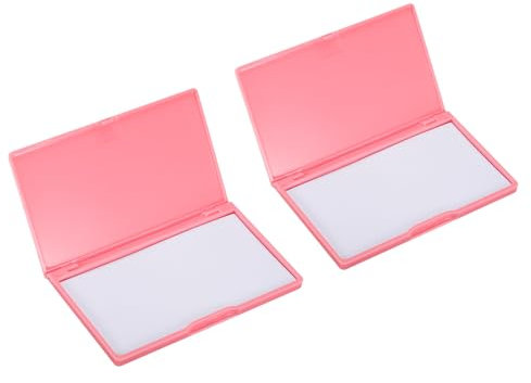 PATIKIL Magnetische Nadel Aufbewahrung Etui 2Stk Plastik Tragbar Näh Stecknadel Halter Nadel Organizer Box Behälter für Sticken Stricken Nähen Rosa