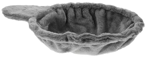 Happyyami Cat Tree Hammock Replacement Soft Deep Basket Design for Indoor Cats Stylish and Comfortable Grey