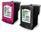 E.T. Tintenpatronen 2X kompatibel für HP 303 Envy Photo 6220 ersetzen 303XL Black + Color
