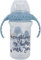 Vaso de viaje infantil de Mickey Mouse de Disney, plástico sin BPA, con boquilla, tapón antigoteo y dos asas, lavable y reutilizable