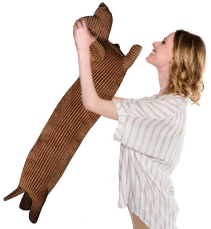 Dackel Plüschtiere | Hund Plüschtier Plüsch Spielzeug Weich&waschbar | Sofakissen Kissen Cartoon Gefüllte Puppen | Cartoon Tier Dackel Puppenkissen - Seitenschläferkissen Soft