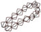 YARNOW 3St Regenkette Rinnenketten Wasserfass Regenrinne Regenwassdauer Spritzschutz für Dachrinnen Regentrommel für draußen Regentonnen Spritzblock deko Aluminiumlegierung Brown