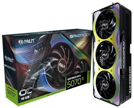 Palit GeForce RTX 5070 Ti GameRock OC (16GB GDDR7/PCI Express 5.0/ MHz/28000MHz)