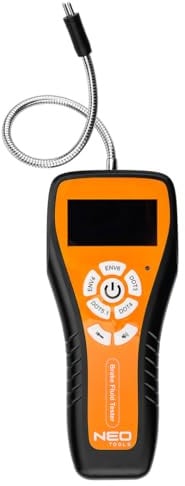 NEO TOOLS Elektronischer Bremsflüssigkeitstester, Farb-LCD | Wassergehaltsmessung DOT3 DOT4 DOT5.1 EVN4 EVN6, Einfache Bedienung, Für Fahrzeugsicherheit
