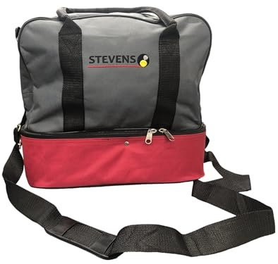 Stevens Bowls Macro 2 Bowl & Jack Bag (Grey/Pink)