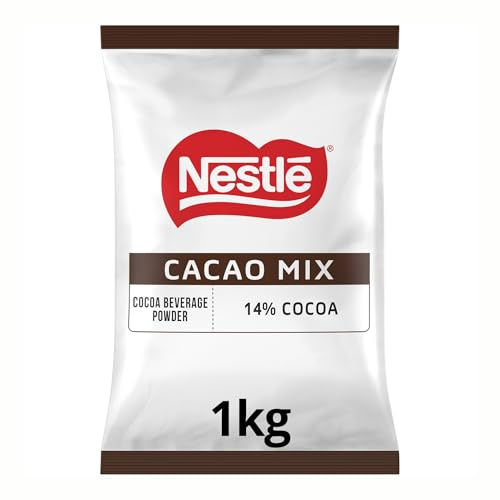 NESTLÉ Cacao Mix, kakaohaltiges Getränkepulver für Automaten, 1er Pack (1 x 1kg Beutel)