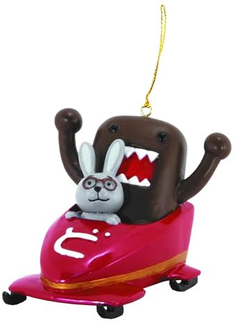 Dark Horse Deluxe Domo and Friends in Bobsled Ornament