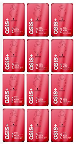 12er Set: Schwarzkopf Osis Mess Up Strukturpaste 100ml