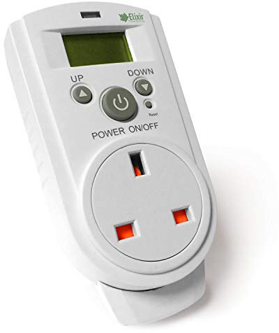 Elixir Hydroponic Humidity Controller Meter Sensor for Dehumidifier/Moisture Absorber