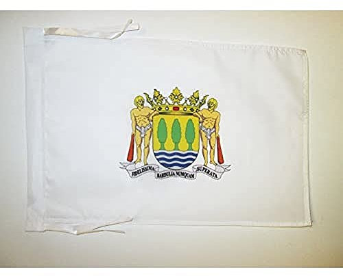 AZ FLAG - Drapeau Province de Guipuscoa - 45x30 cm - Pavillon Gipuzkoa Au Pays Basque 100% Polyester Avec Deux Cordelettes - 20g
