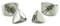 Boccia Damen-Ohrstecker Titan 05015-01