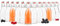 Lot de 12 bouteilles de bière MamboCat 200 ml I Bouteilles de bière rondes I Bouteilles en verre transparentes à remplir I Jus, bière, eau-de-vie, liqueur, vinaigre & huile I Fermeture à étrier