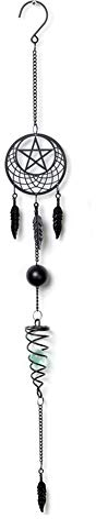 Alchemy Gothic Traumfänger Hängende Dekoration (Schwarz)