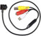 Vetrineinrete® Micro camera analogica obiettivo a punta 420TVL a colori cablata telecamera nascosta con microfono audio e video microcamera 202E-81521per interni D16