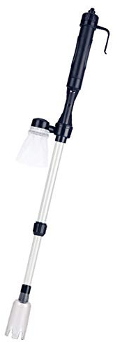 Ecosway Elektrischer Aquarium-Staubsauger, Siphon betrieben, Kies, Wasserfilter, automatische Reinigung, Sandreiniger
