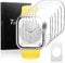 TOCOL 6 Stück Schutzfolie kompatibel mit Apple Watch Series 6/5/4/SE 40mm Klar HD Weich TPU Folie Nicht Glas Blasenfreie Kompatibel mit Hülle Displayschutz