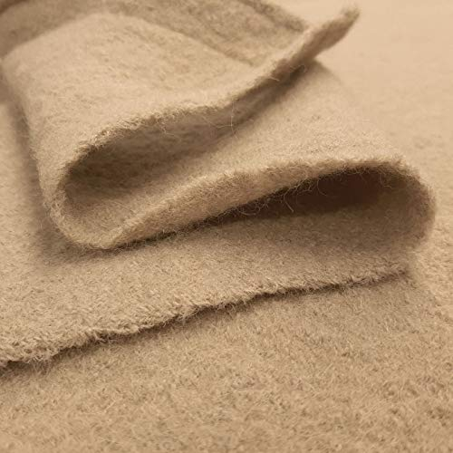 Öko-Tex® Walkloden - Polaris - hautsympathisch und wärmend - per Meter (Beige)