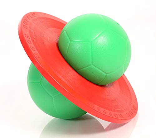 TOGU Hüpfball Moonhopper grün/rot, Made in Germany