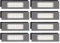 (8 Pezzi) N10 Filtro HEPA per Robot Aspirapolvere Ecovacs DEEBOT OZMO N10 N10 Plus 920 950 T8 AIVI Max T9 T5 N5 N7 N8+ N8 Pro Plus DX55 DX93 DJ65, Kit Filtro per Robot Aspirapolvere